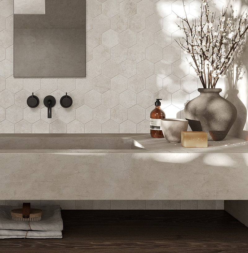 Carrelage salle de bain Ascot Urbanica