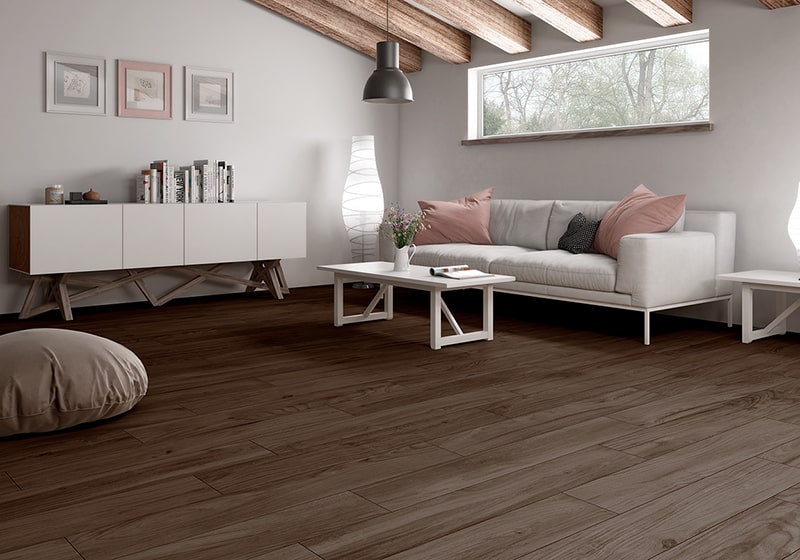 Carrelage marron effet bois Navarti Bolzano