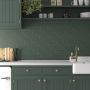 Carrelage déco mural Colli Aqua Matt cuisine vert