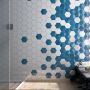 Carrelage faïence murale Mendoce3 hexagonal