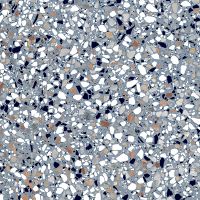 Carrelage imitation terrazzo Framboisier 20X20 Azzurro Micro