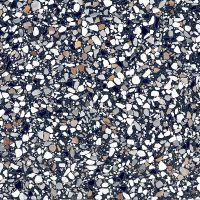 Carrelage imitation terrazzo Framboisier 20X20 Nero Micro