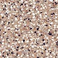 Carrelage imitation terrazzo Framboisier 20X20 Terracotta Micro