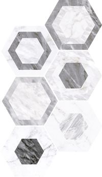 Carrelage hexagonal Bocademme 17.5X20 Geo