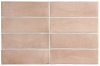 Carrelage décor mural Cotz mat 5X15 Orchard pink