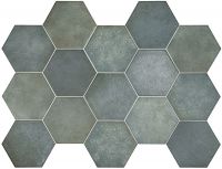 Carrelage hexagonal Hatrider 17.5X20 Indigo