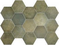 Carrelage hexagonal Hatrider 17.5X20 Jungle