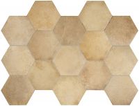 Carrelage hexagonal Hatrider 17.5X20 Wheat