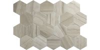 Carrelage sol et mur Hexagonal Lotzar 10.1X11.6 Beige