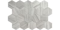 Carrelage sol et mur Hexagonal Lotzar 10.1X11.6 Grey