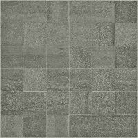 Carrelage effet pierre Cavalese Mosaïque 30X30 Grigio Naturel