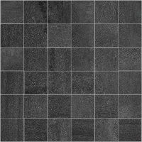 Carrelage effet pierre Cavalese Mosaïque 30X30 Nero Naturel