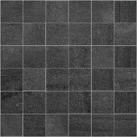 Carrelage effet pierre Cavalese Mosaïque 30X30 Nero Lappato