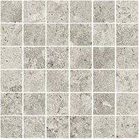 Carrelage imitation Pierre Aniture 30X30 Mosaïque Grigio