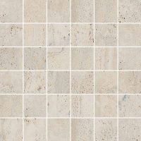 Carrelage effet travertin Natile 30X30 mosaïque Bone Vein/Cross 