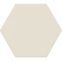 Carrelage hexagonal Daris Vise 15X17 Bianco