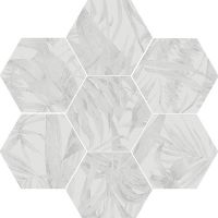 Carrelage hexagonal Arrensi 25x21.6 Décor givre