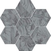 Carrelage hexagonal Arrensi 25x21.6 Décor pierre