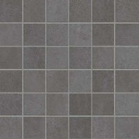 Carrelage effet béton Cirse 29.6X29.6 Mosaïque Anthracite