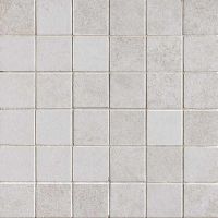 Carrelage imitation béton Paesana 29.6X29.6 Mosaïque mix White