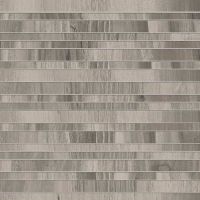 Carrelage imitation bois Nespolo 30X30 mosaïque mix Linear Noce Cenere