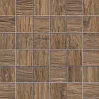 Carrelage imitation bois Nespolo 30X30 mosaïque mix Rovere scuro