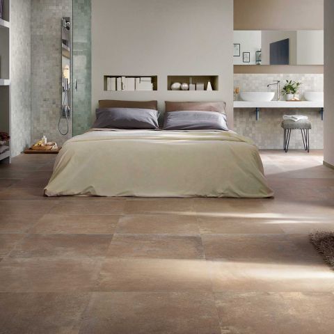 Carrelage chambre posé au sol pour chambre