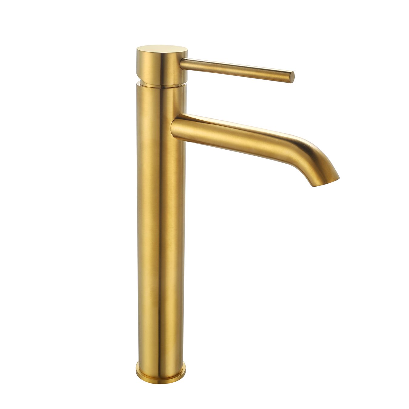 Robinet mitigeur lavabo Optimia Act réhaussé sur fond blanc