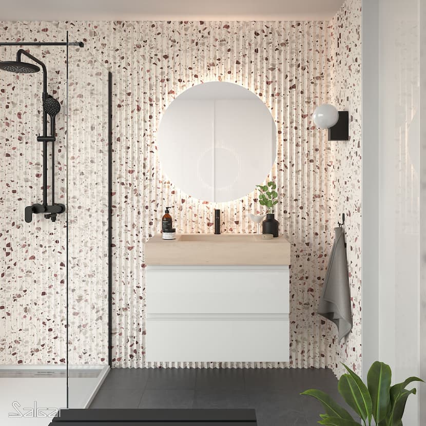 Mixer sur les bonnes couleurs petite salle de bain