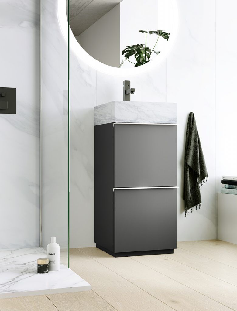 Meuble vasque petite salle de bain