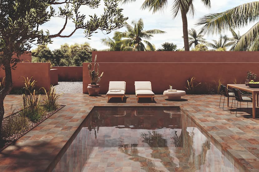 Piscine pierre de bali