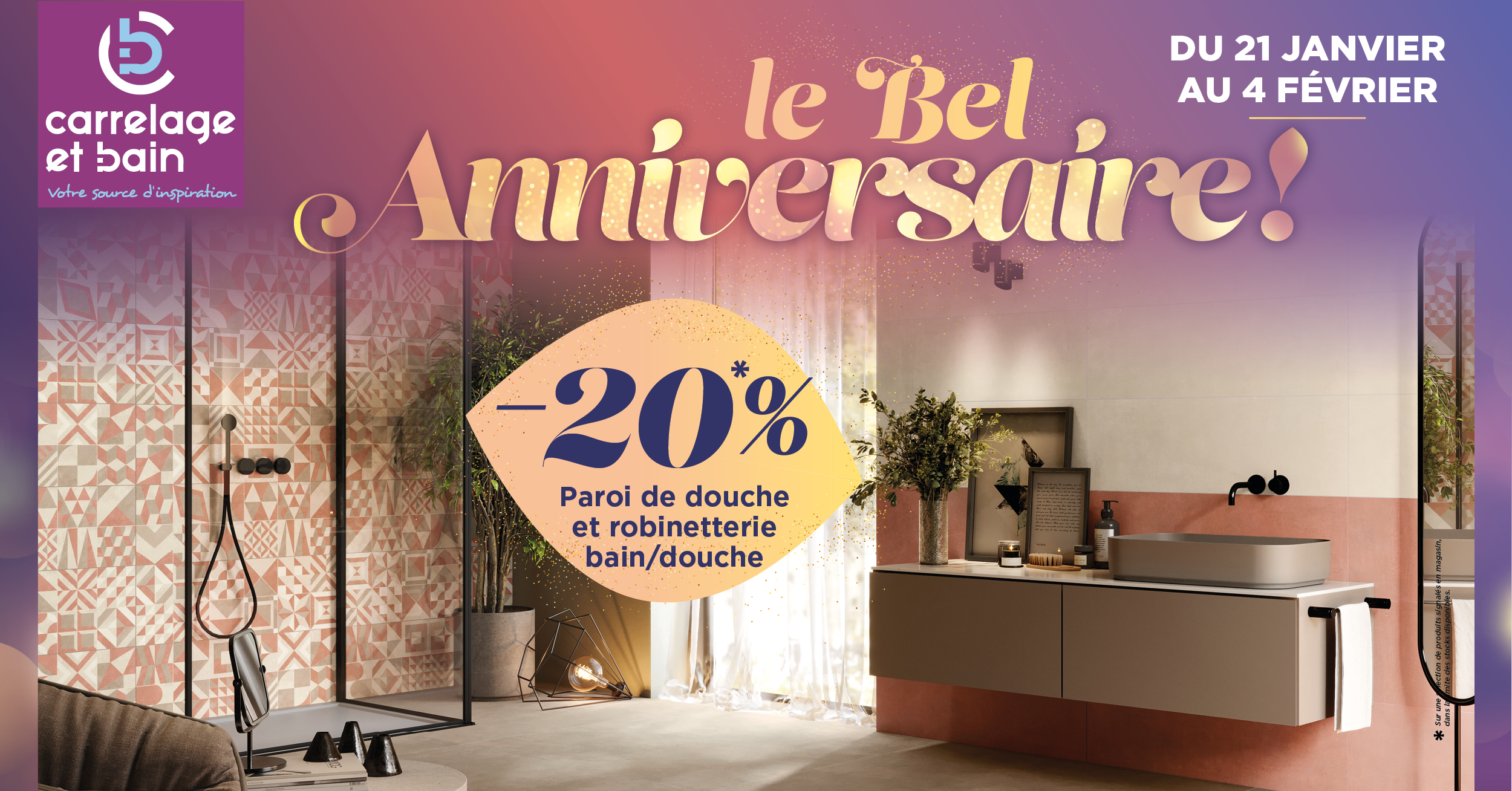 Des remises pour la salle de bain