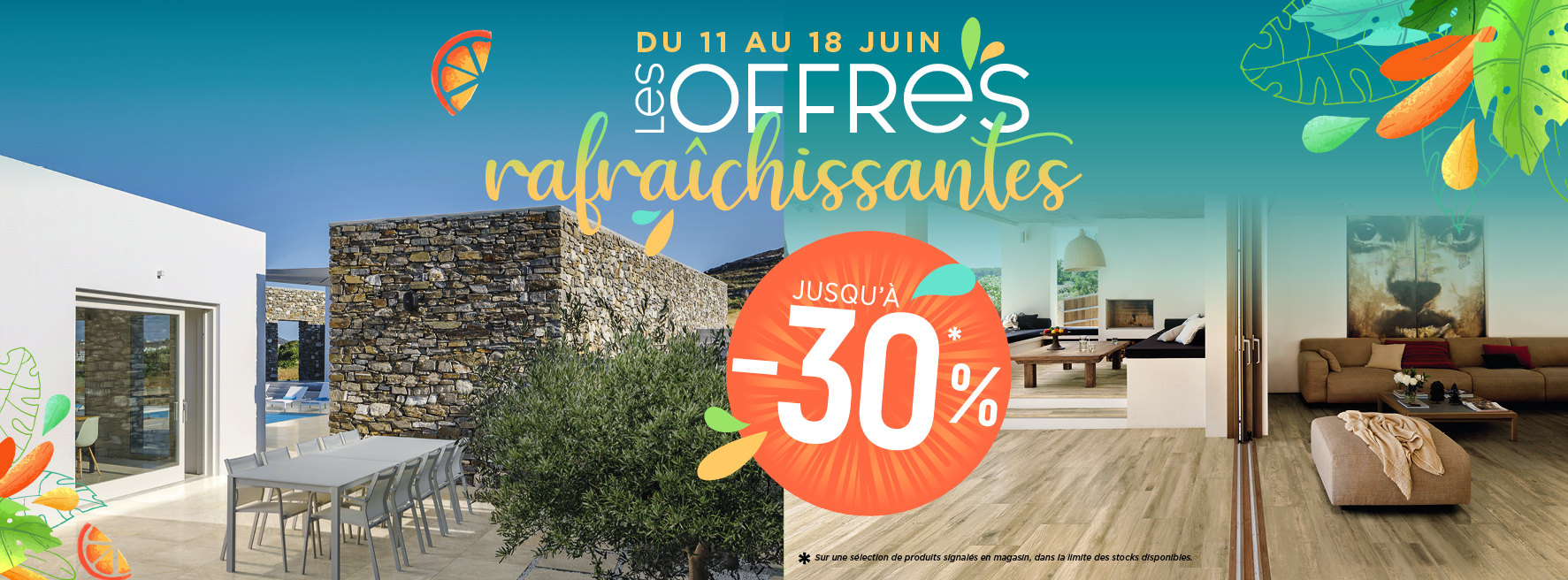 Les offres rafraîchissantes