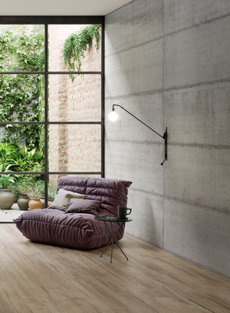 Le carrelage effet béton pour la chambre d'ado