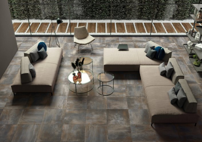 Carrelage terrasse effet pierre pour un nouvel espace de vie