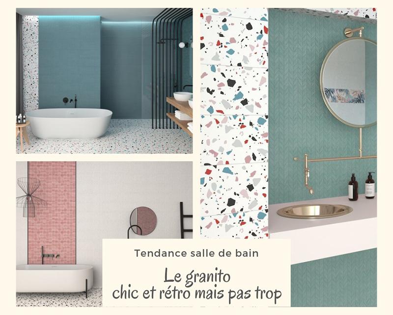 La salle de bain effet granito La salle de bain effet granito