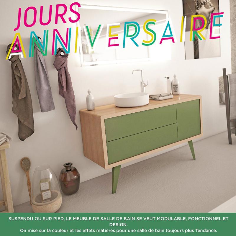 Offre anniversaire meuble salle de bain