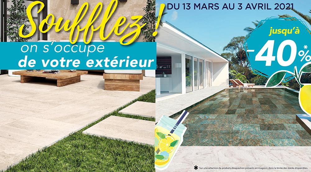 Offre de printemps pour l'extérieur