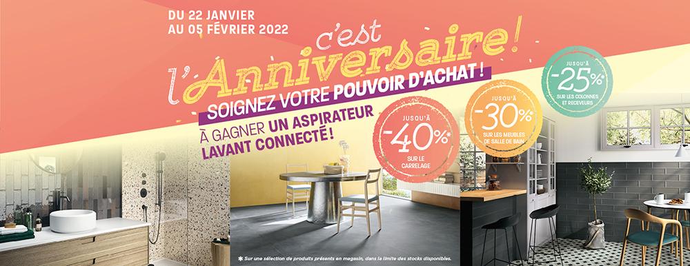 opération anniversaire chez carrelage t bain