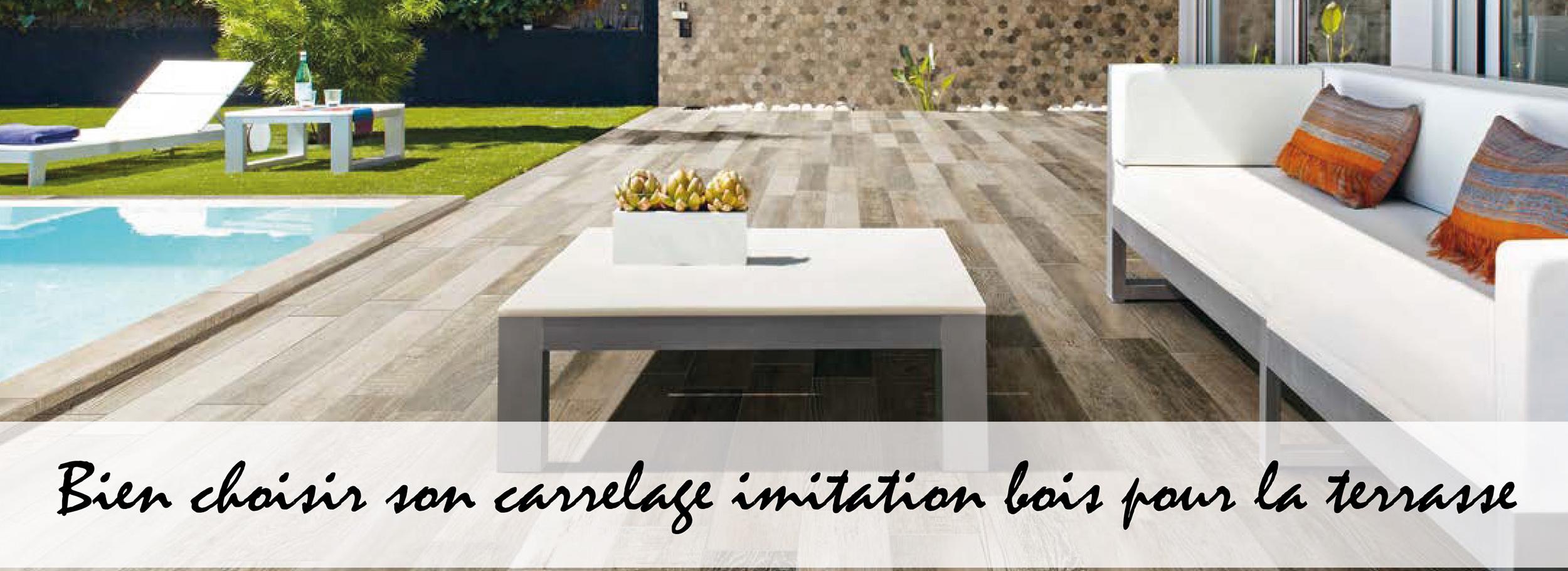 Choisir le carrelage imitation bois pour terrasse Choisir le carrelage imitation bois pour terrasse