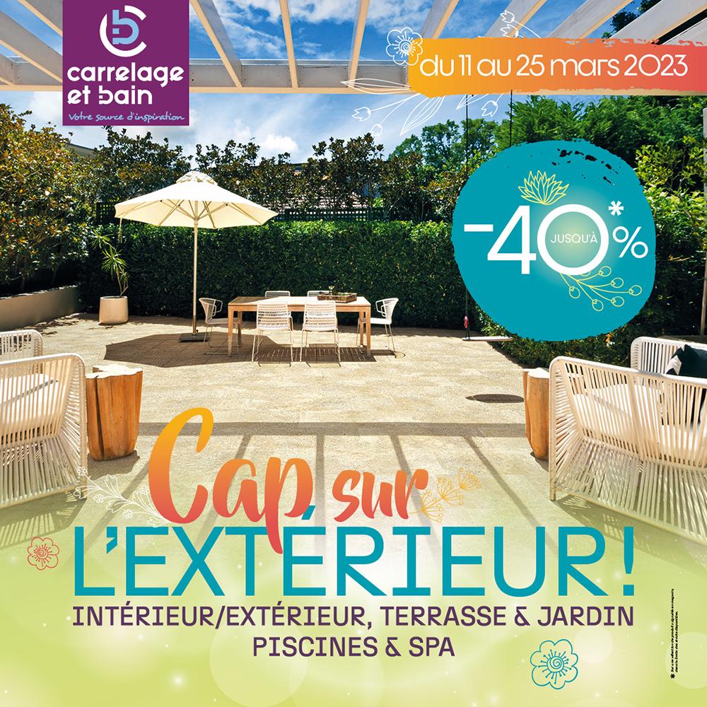 Opération promotionnelle carrelage et bain printemps