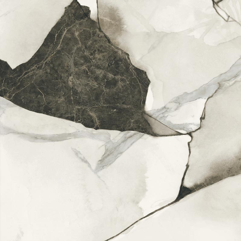 le carrelage effet marbre Basanello motif bloom