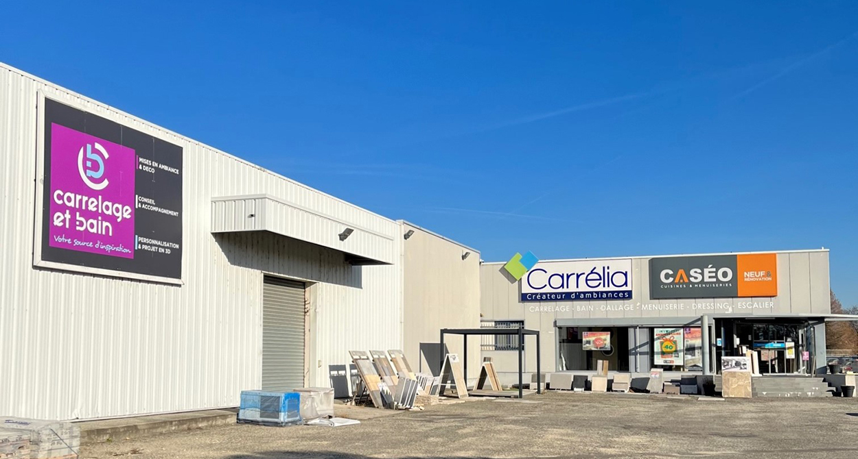 Magasin Carrélia à Ancône