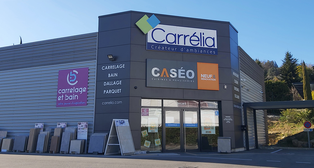 Magasin Carrélia à Aubenas