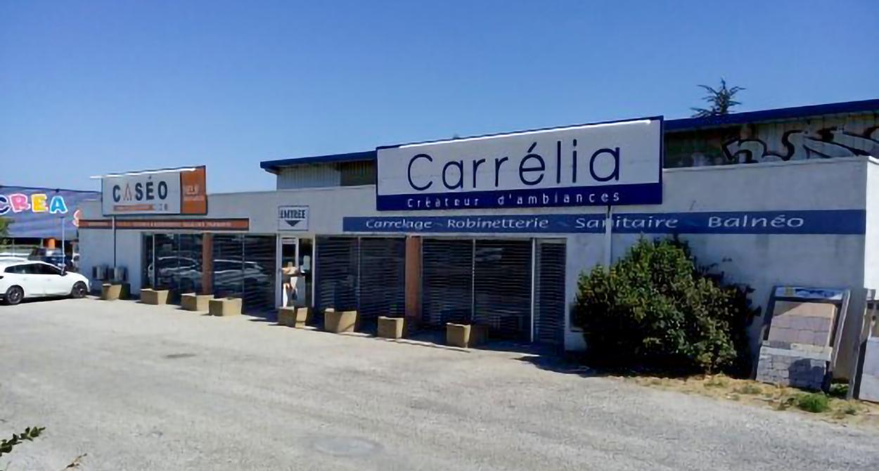 Magasin Carrelage et Bain Carrélia à Montélimar Sud