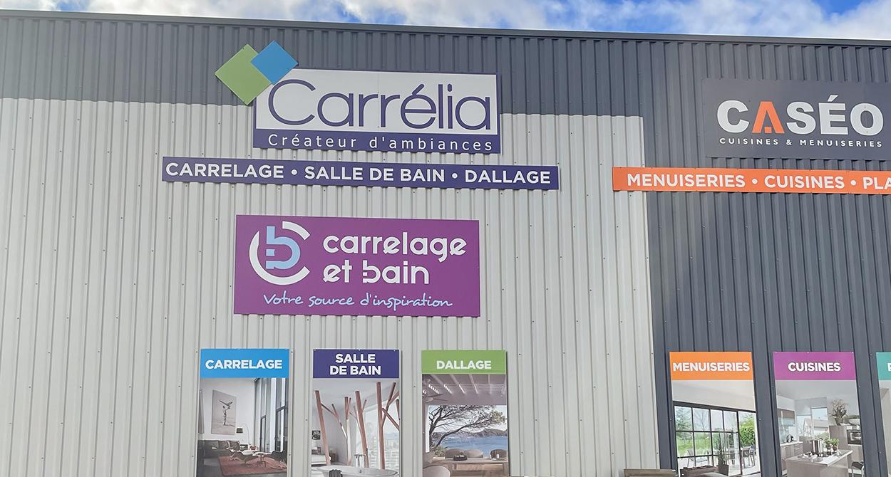 Magasin Carrelage et Bain Carrelia à Davézieux