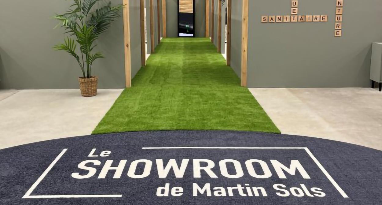 Le showroom de Martin Sols à Pessac