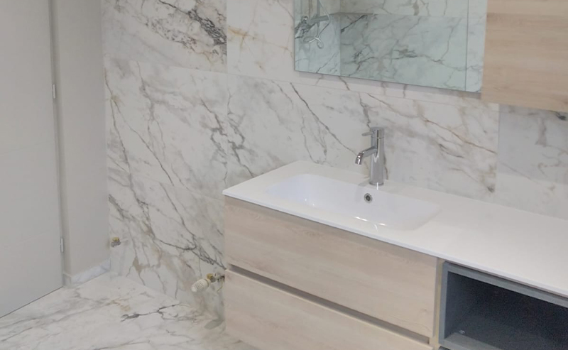 rénovation salle d'eau avec le magasin salle de bain Carrélia Crest