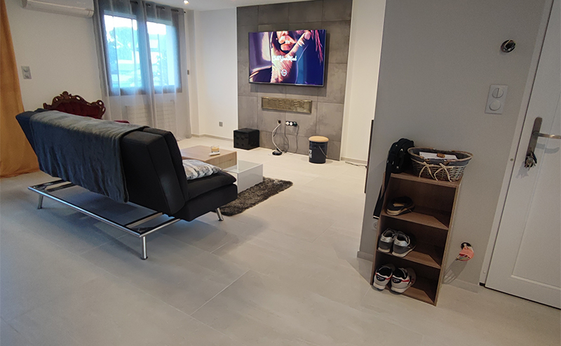 Rénovation appartement par le magasin Carrélia à Montélimar Sud