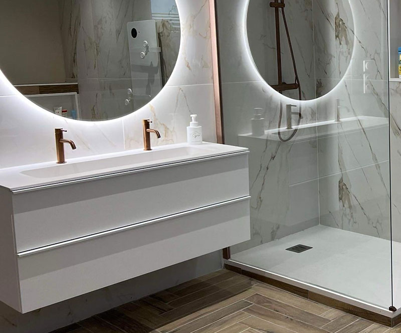 Rénovation d'une salle de bain avec la décoration personnalisée